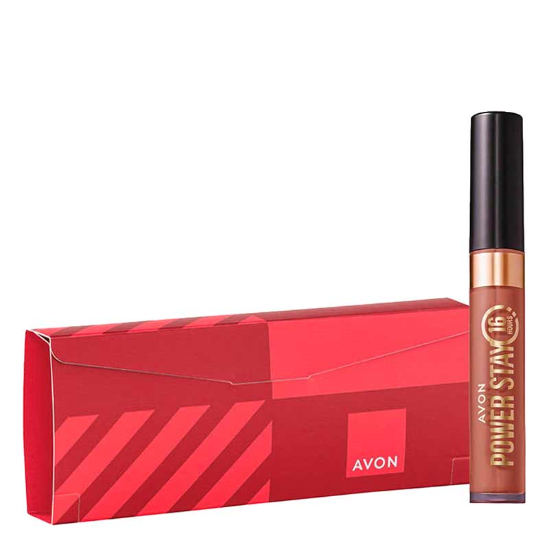 Presente Avon Batom Power Stay - Nude Queimado